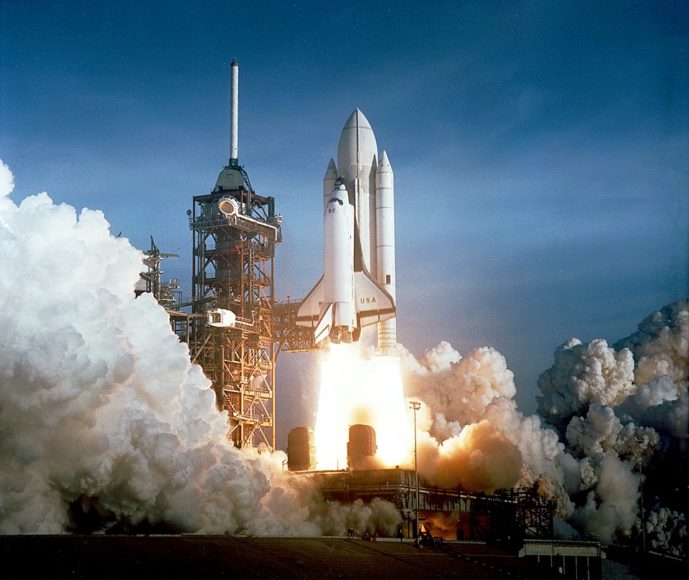 il primo lancio orbitale dello Shuttle Columbia