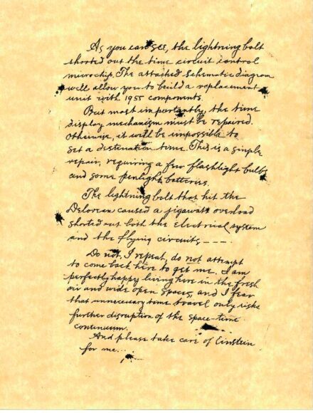 ISTRUZIONI RIPARAZIONI DELOREAN