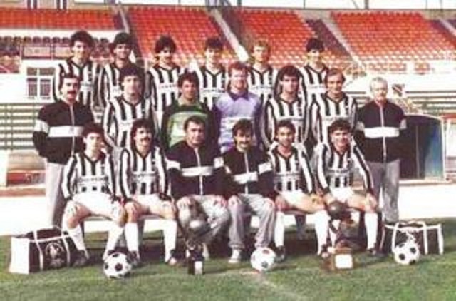 Il Rabat Ajax 1985-'86, vincitore del campionato maltese e della Coppa di Malta